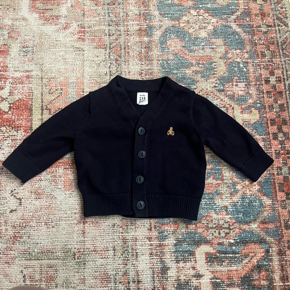 Baby Gap Adorable Navy Cardigan